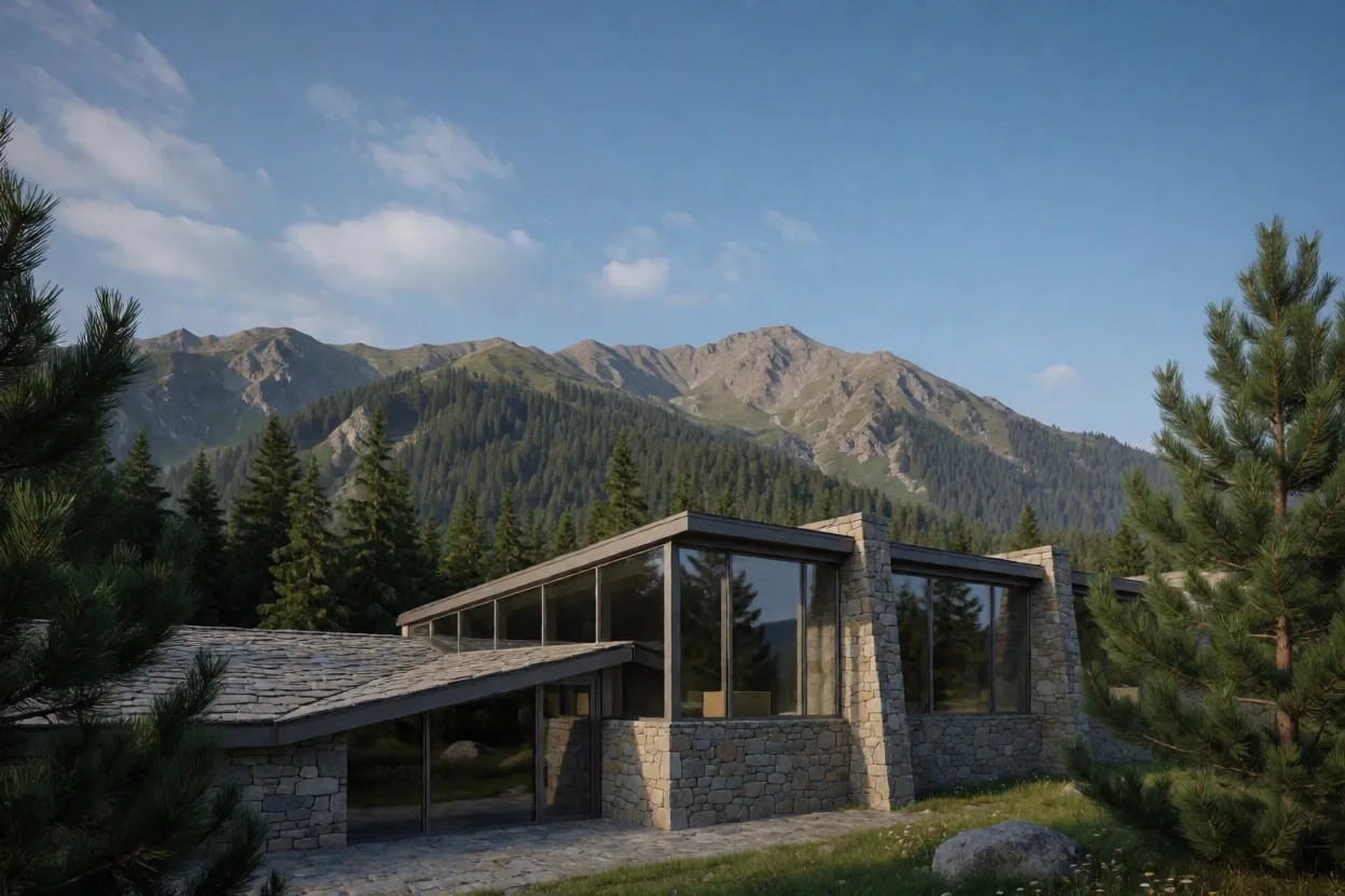 Nachhaltige Architektur in den Schweizer Alpen