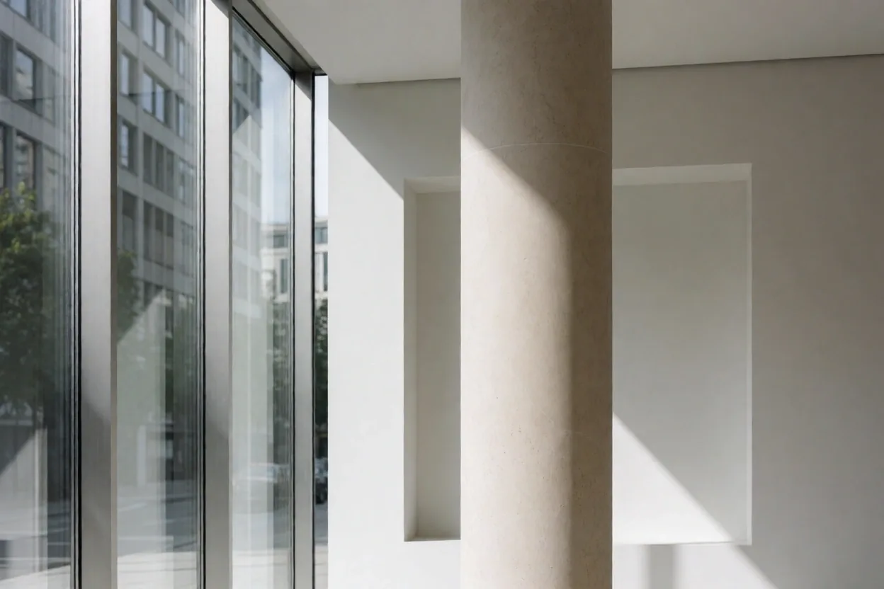 Minimalistischer Schreibtisch in Zürich